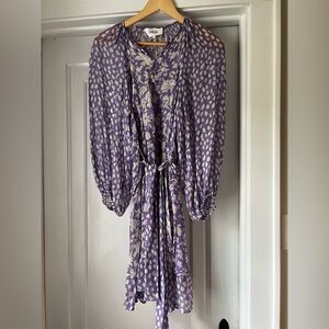 ba&sh Lavender mini dress